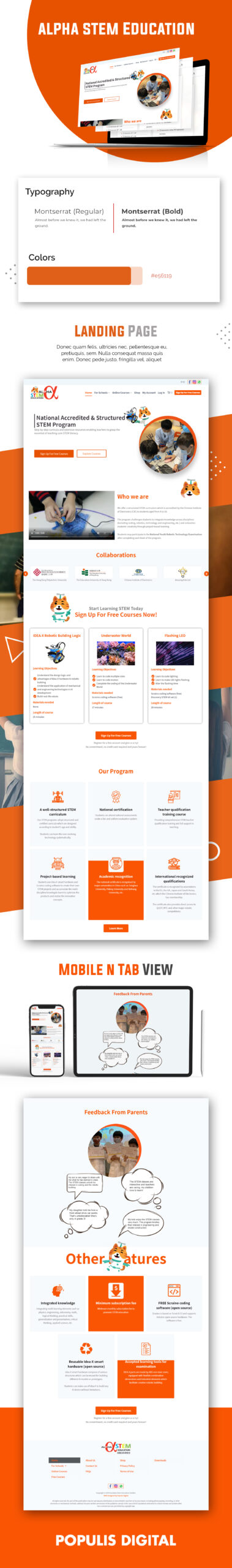 alpha stem Education Presentation